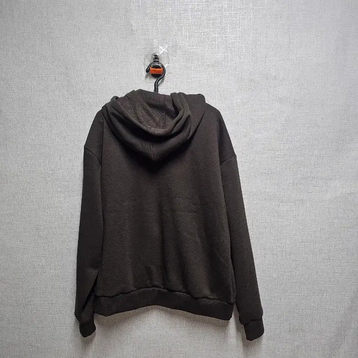[BUNJANG] Allo Brown Oversized Hoodie Zip-up / 알로 브라운 후드 집업m오버핏