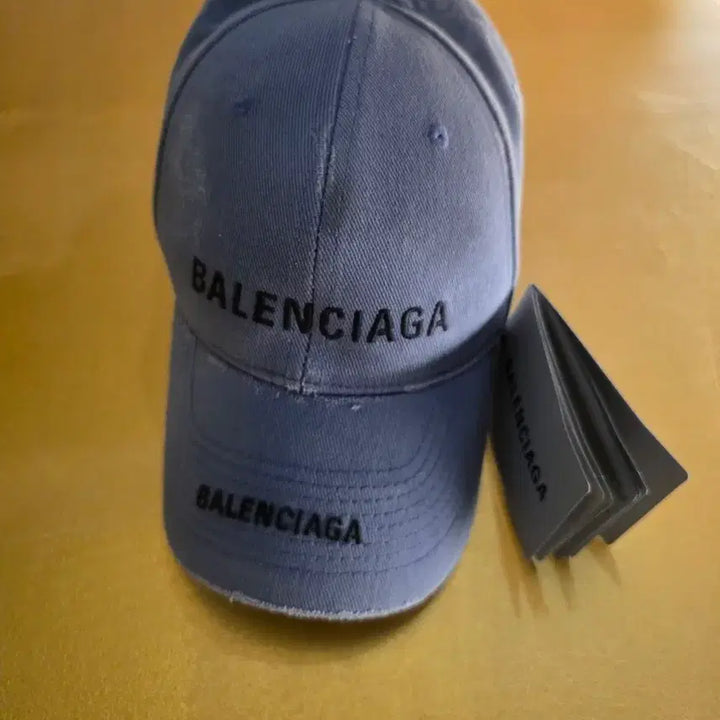 [BUNJANG] Balenciaga Navy Cotton Baseball Cap / 발렌시아가 볼캡 모자 네이비 택 O