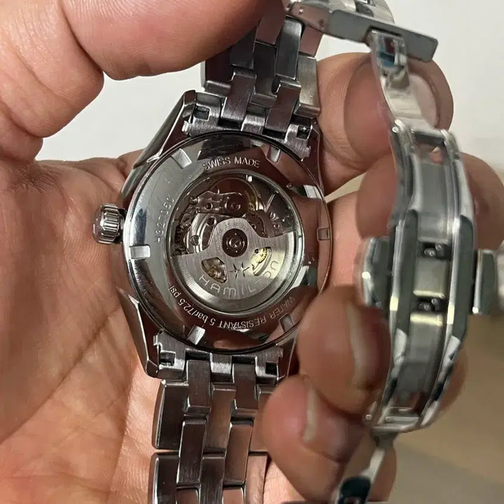 [BUNJANG] Hamilton Open Heart Gold Watch / 해밀턴 오픈하트 골드