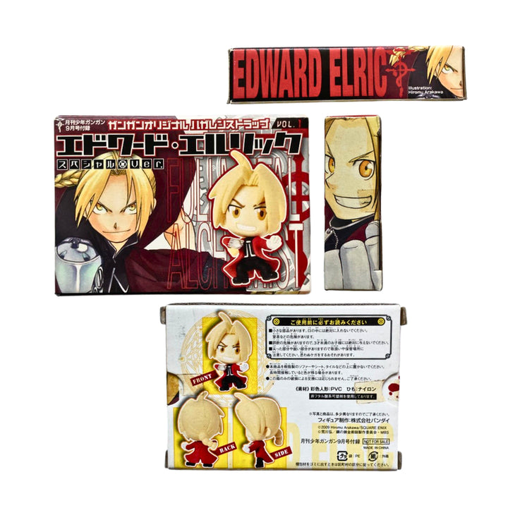 [BUNJANG] Fullmetal Alchemist Edward Elric Figure Strap Keychain / 재입고 강철의 연금술사 강연금 피규어 스트랩 키링 [1]