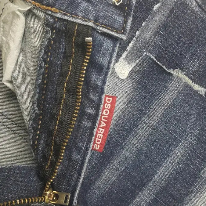 [BUNJANG] Dsquared2 Italian Denim Jeans (Four-Way Stretch) - Size 32 / 디스퀘어드2(사방스판) 이태리진 32"(No.47)S급!