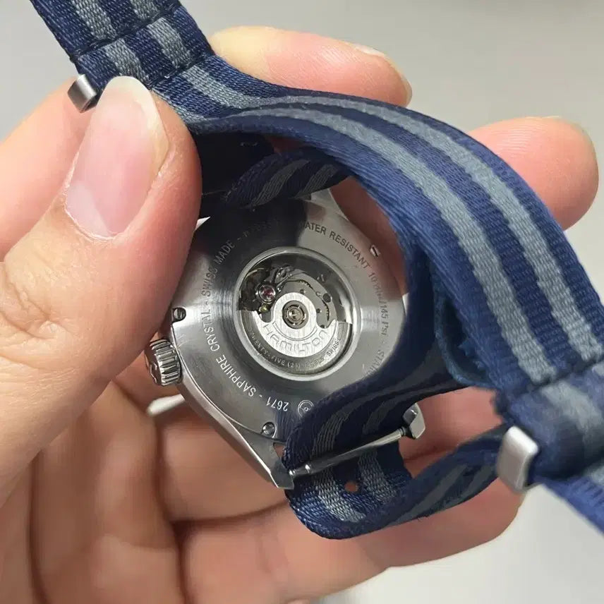 [BUNJANG] Hamilton Khaki Field Officer Automatic Watch / 해밀턴 카키필드 오피서 오토매틱 에타무브탑재 8진동