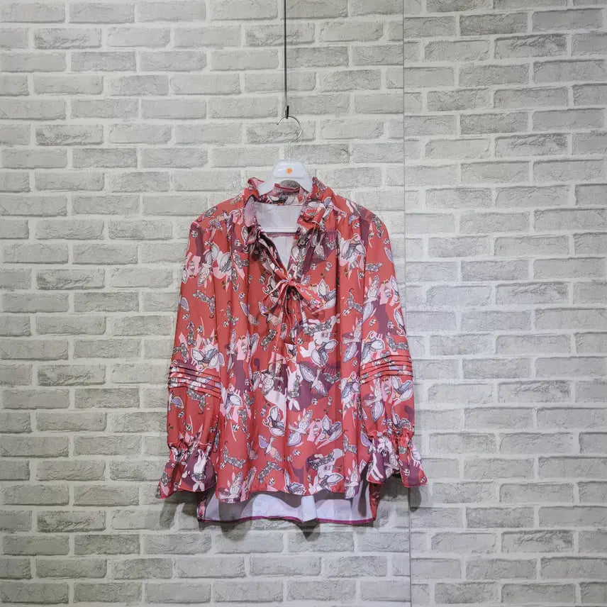 [SOLD OUT] ㅈ20 패턴 블라우스 F