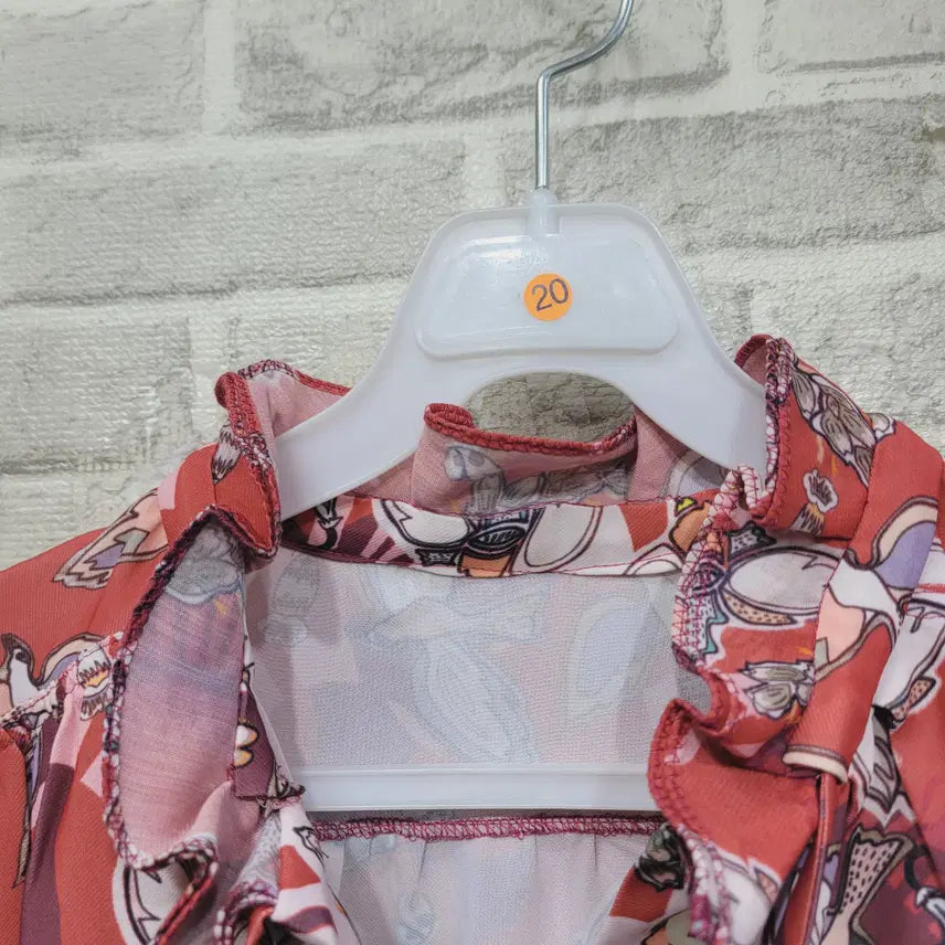 [SOLD OUT] ㅈ20 패턴 블라우스 F