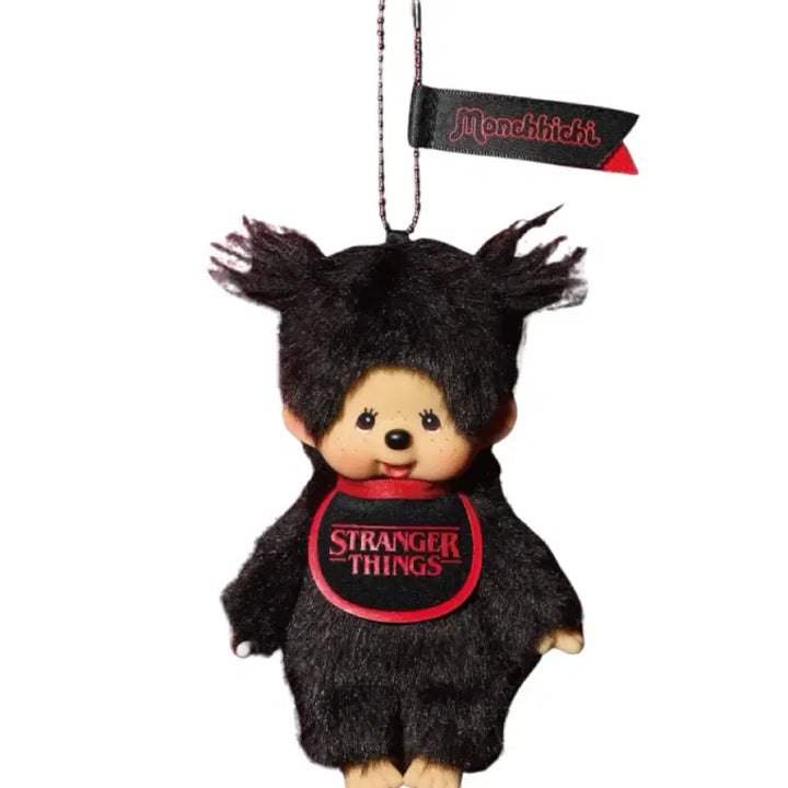 [BUNJANG] Monchhichi Stranger Things Collaboration Keyring / [새상품] 몬치치 기묘한 이야기 키링