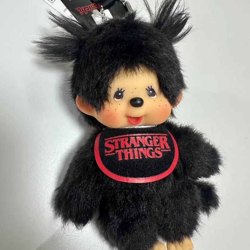 [BUNJANG] Monchhichi Stranger Things Collaboration Keyring / [새상품] 몬치치 기묘한 이야기 키링