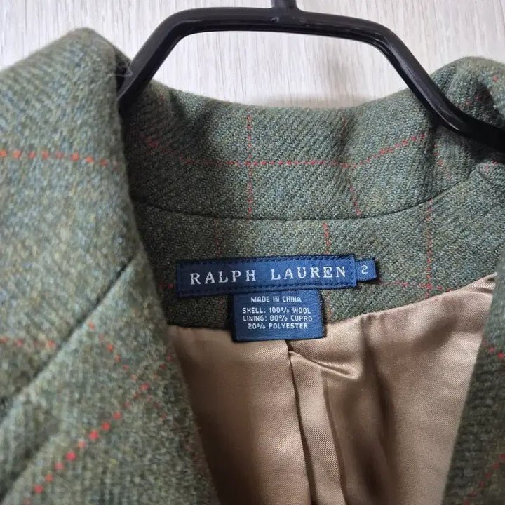 [BUNJANG] Polo Ralph Lauren Herringbone Wool Jacket / 폴로 랄프로렌 헤링본 울자켓 테일러드 가죽패치 2