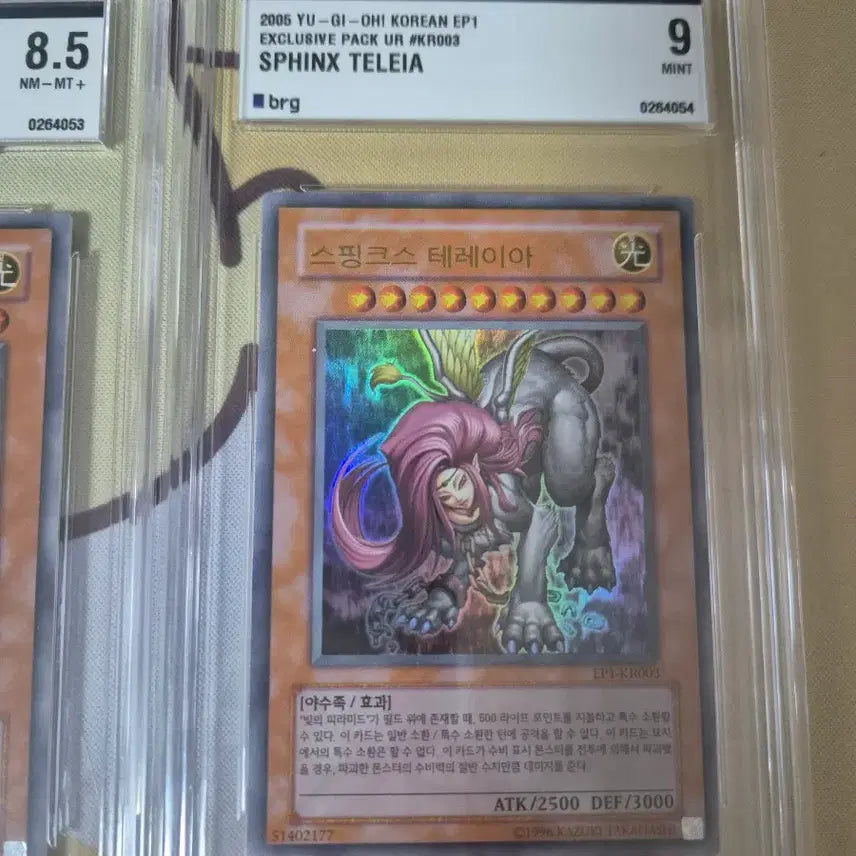 [BUNJANG] Yu-Gi-Oh! Sphinx Card 3-Piece Set / 유희왕 극장판 스핑크스 카드 3종 세트 (안드로/테레이아/테이넨)
