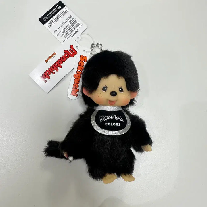 [BUNJANG] Monchhichi Black Colors Keyring / [새상품] 몬치치 블랙 컬러즈 키링