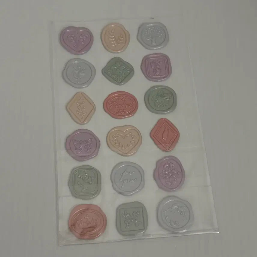 [BUNJANG] Daiso Stamp Sticker Set / 새상품) 다이소 우표 스티커 다꾸