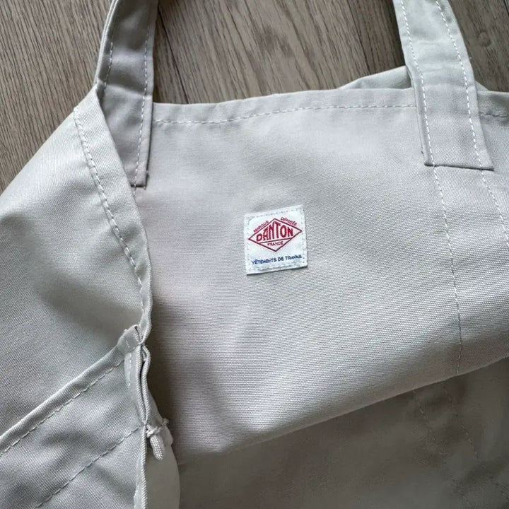 [BUNJANG] Danton Montorgueil Canvas Marche Tote Bag / 단톤 토트백 Montorgueil 캔버스 마르쉐 가방 에크루