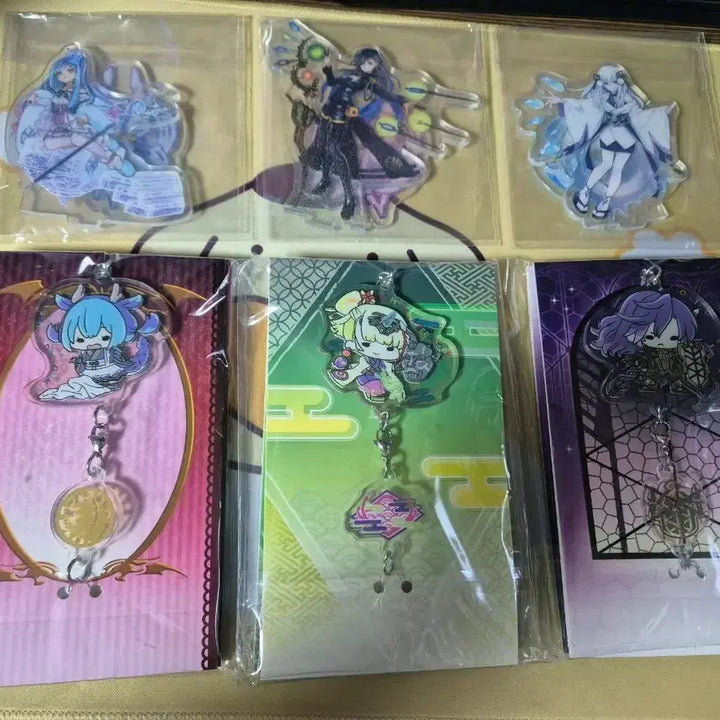 [BUNJANG] Yu-Gi-Oh! Acrylic Stand and Keychain Bundle Set / 유희왕 아크릴 스탠드, 키링 일괄 팝니다.