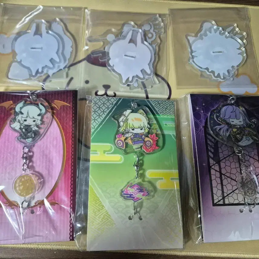 [BUNJANG] Yu-Gi-Oh! Acrylic Stand and Keychain Bundle Set / 유희왕 아크릴 스탠드, 키링 일괄 팝니다.