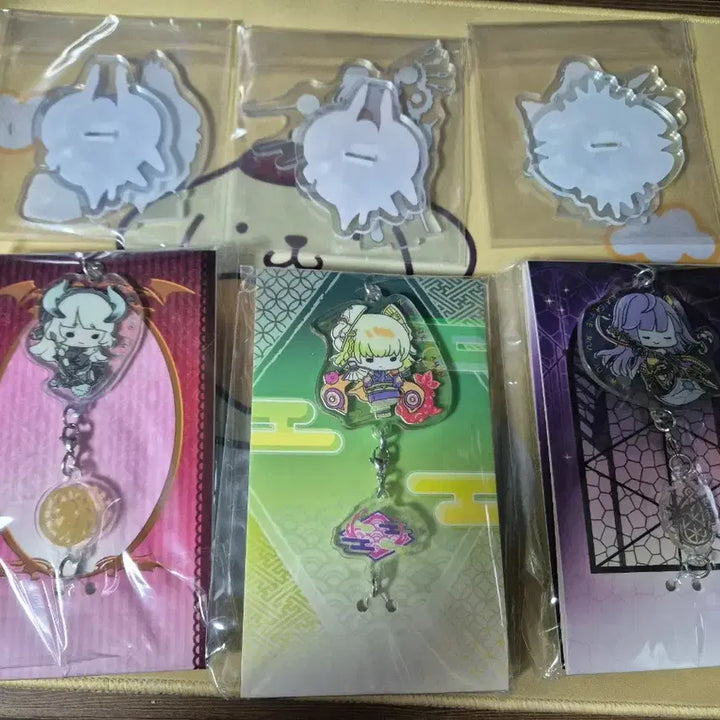 [BUNJANG] Yu-Gi-Oh! Acrylic Stand and Keychain Bundle Set / 유희왕 아크릴 스탠드, 키링 일괄 팝니다.