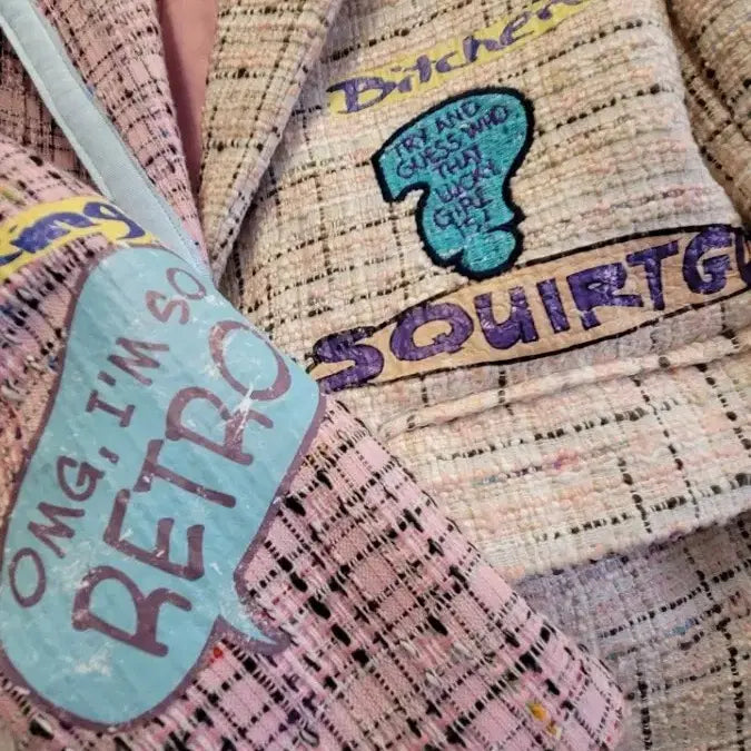 [BUNJANG] 2nd K Asymmetrical Tweed Jacket / 2nd k 언발 트위드자켓