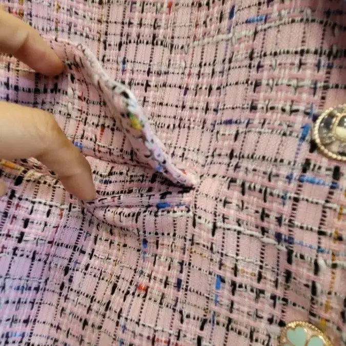 [BUNJANG] 2nd K Asymmetrical Tweed Jacket / 2nd k 언발 트위드자켓