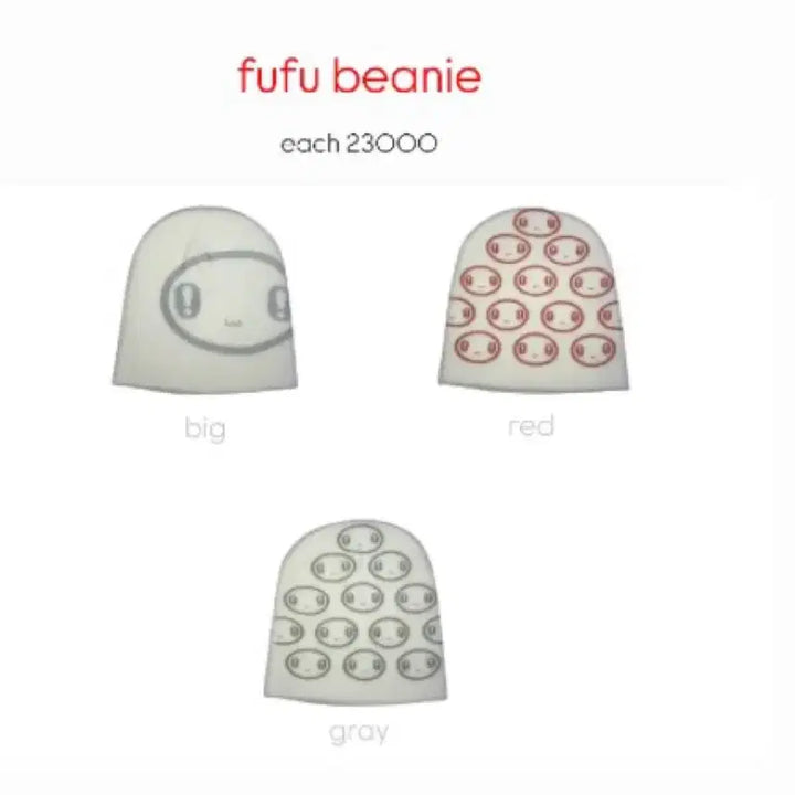 [BUNJANG] Luv Character Fufu Beanie / luv님 통판 캐릭터 fufu비니 키치