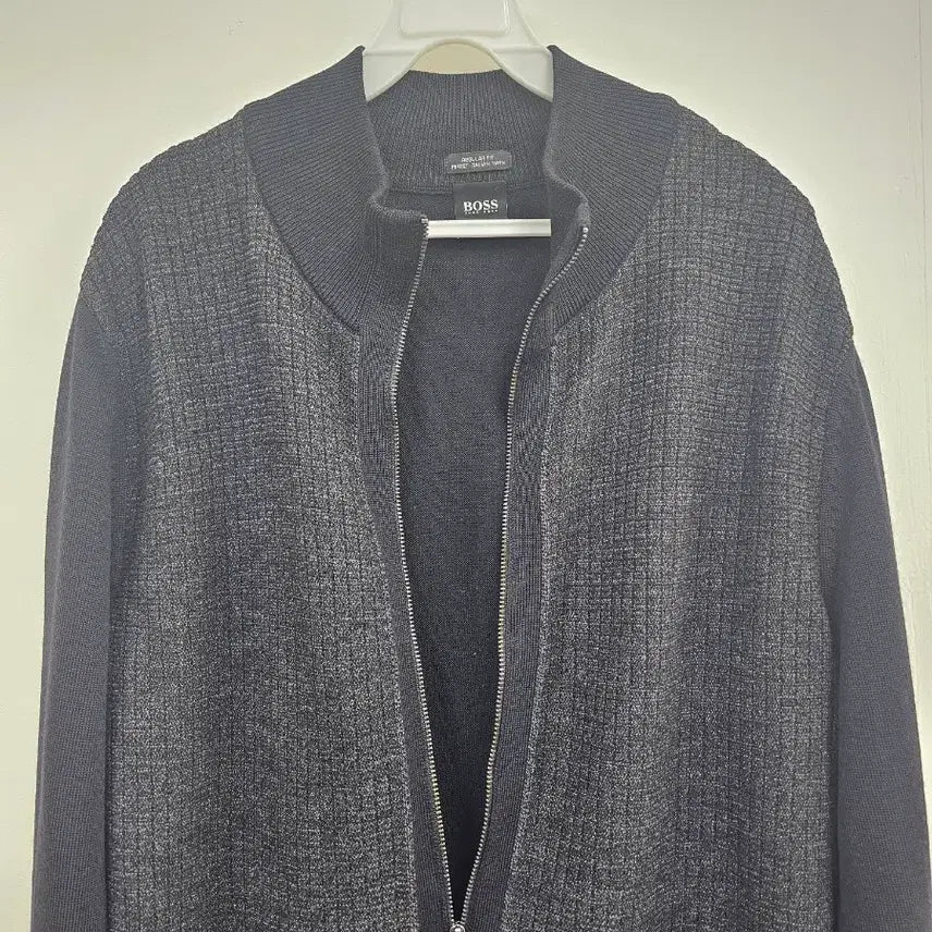 [BUNJANG] Hugo Boss Men's Wool Zip-up Jacket / 휴고보스 남성집업 L