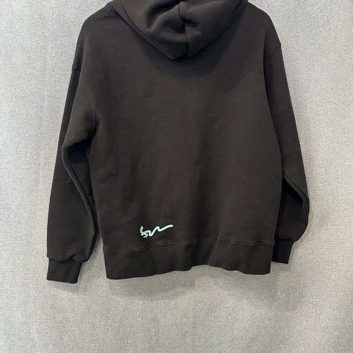 [BUNJANG] Black Fleece Lined Hoodie Zip-up / 블랙 기모 후드집업