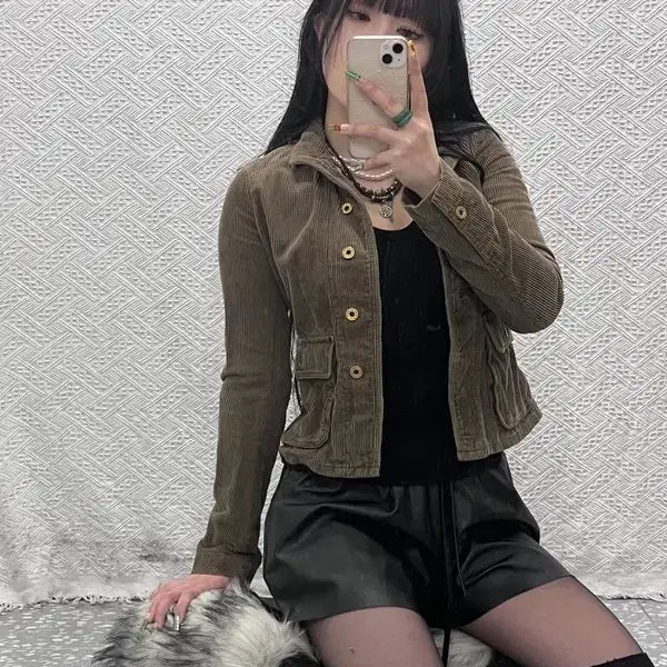 [SOLD OUT] 폴로 랄프로렌 모던시크 캐주얼 코듀로이 골덴 자켓 XS C09540