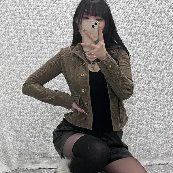 [SOLD OUT] 폴로 랄프로렌 모던시크 캐주얼 코듀로이 골덴 자켓 XS C09540