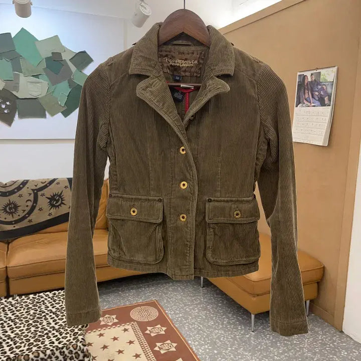 [SOLD OUT] 폴로 랄프로렌 모던시크 캐주얼 코듀로이 골덴 자켓 XS C09540