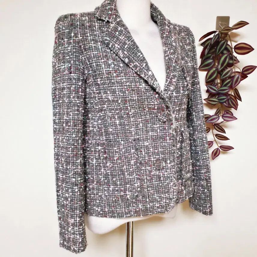 [BUNJANG] NAMUGRIM Tweed Jacket Gray / 나무그림 트위트자켓 55 그레이