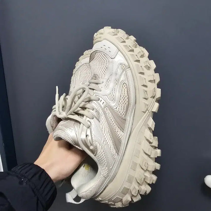 [BUNJANG] Balenciaga Defender Beige Sneakers / 발렌시아가 디펜더 풀구성품 39 베이지