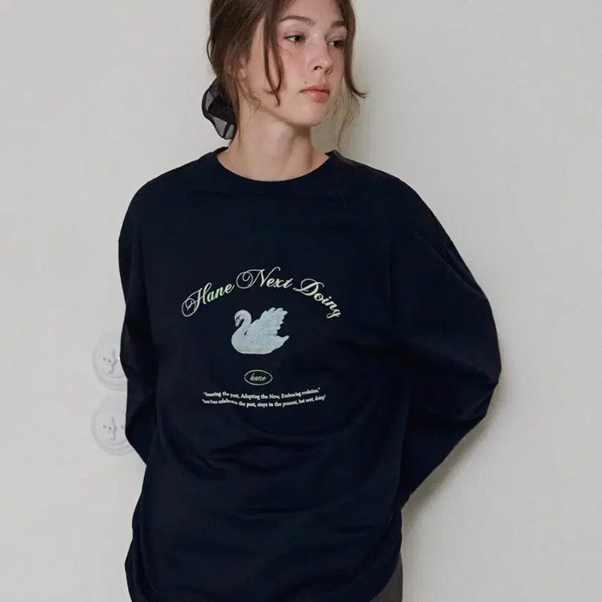 [BUNJANG] HANE Loose Fit Cotton T-Shirt / 하네 루즈핏 코튼티셔츠