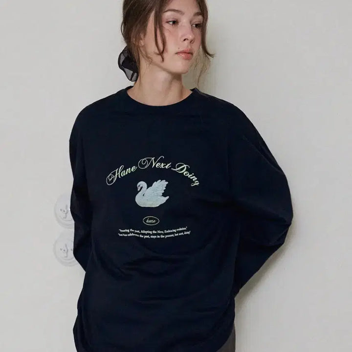 [BUNJANG] HANE Loose Fit Cotton T-Shirt / 하네 루즈핏 코튼티셔츠