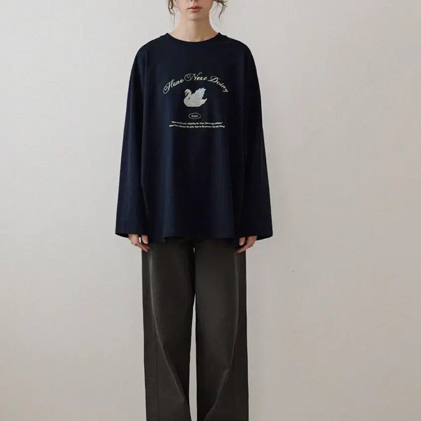 [BUNJANG] HANE Loose Fit Cotton T-Shirt / 하네 루즈핏 코튼티셔츠
