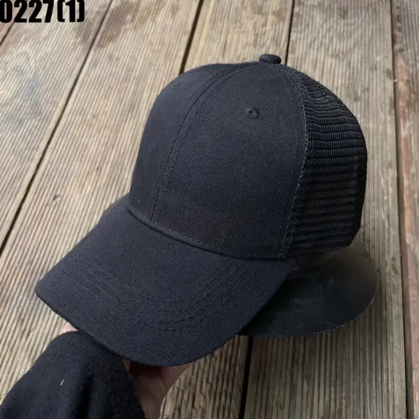 [SOLD OUT] 빈티지 블랙 메쉬 캡 모자