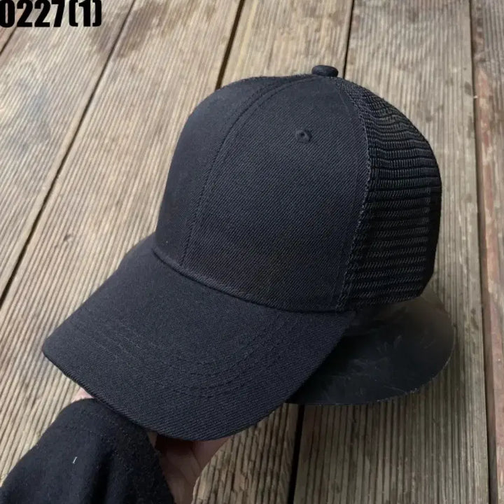 [SOLD OUT] 빈티지 블랙 메쉬 캡 모자