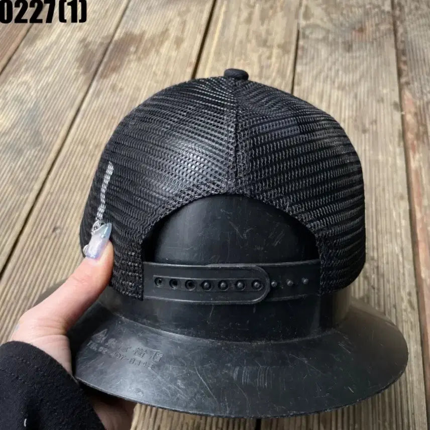 [SOLD OUT] 빈티지 블랙 메쉬 캡 모자