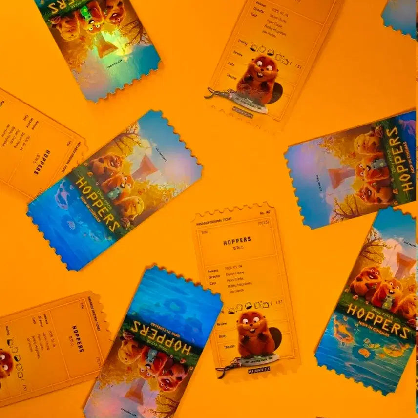 [BUNJANG] Hoppers Original Ticket + TTT + Art Card Bundle Set / 3종 1세트) 호퍼스 오리지널티켓+TTT+아트카드 특전 굿즈