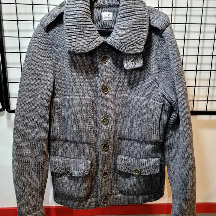 [BUNJANG] CP Company Men's Wool Cardigan / 정품 CP컴퍼니 남성 울 가디건