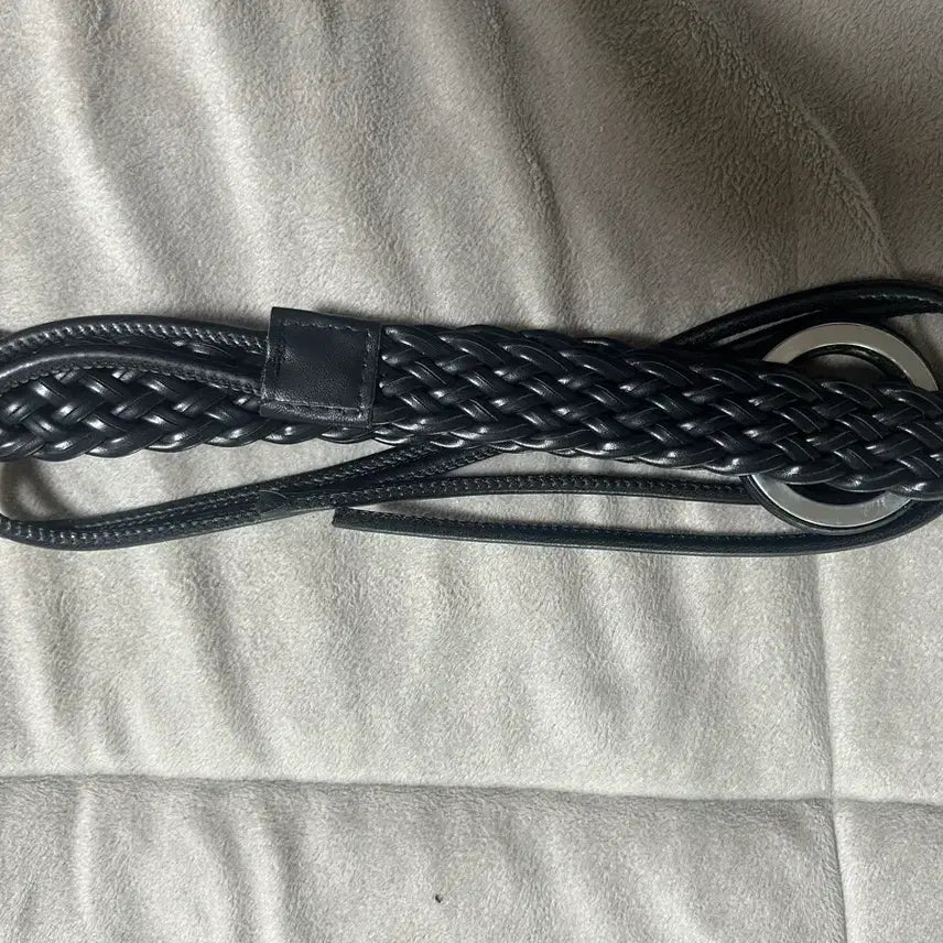 [BUNJANG] Unbranded Wool Blend Wide Leg Pants / 울 7부와이드기모 바지