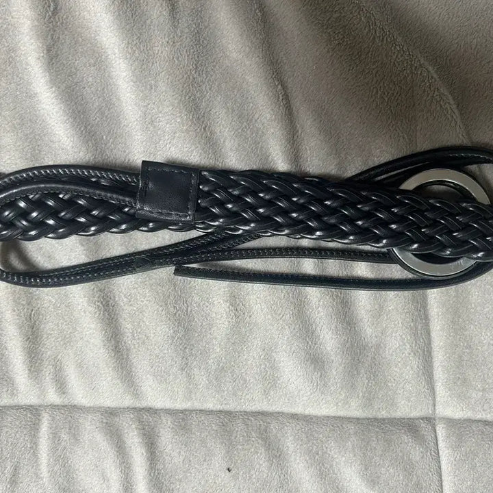 [BUNJANG] Unbranded Wool Blend Wide Leg Pants / 울 7부와이드기모 바지