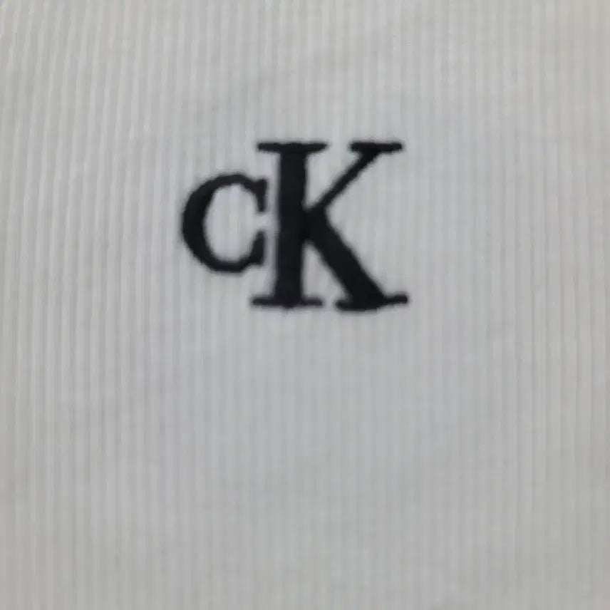 [SOLD OUT] 캘빈클라인 CK 화이트 반팔