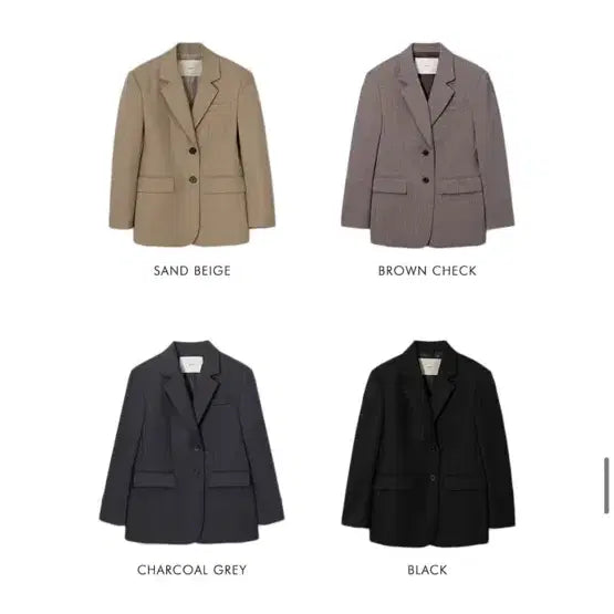 [BUNJANG] Dunst 2 Button Wool Blazer / 던스트 자켓 2 BUTTON WOOL BLAZER