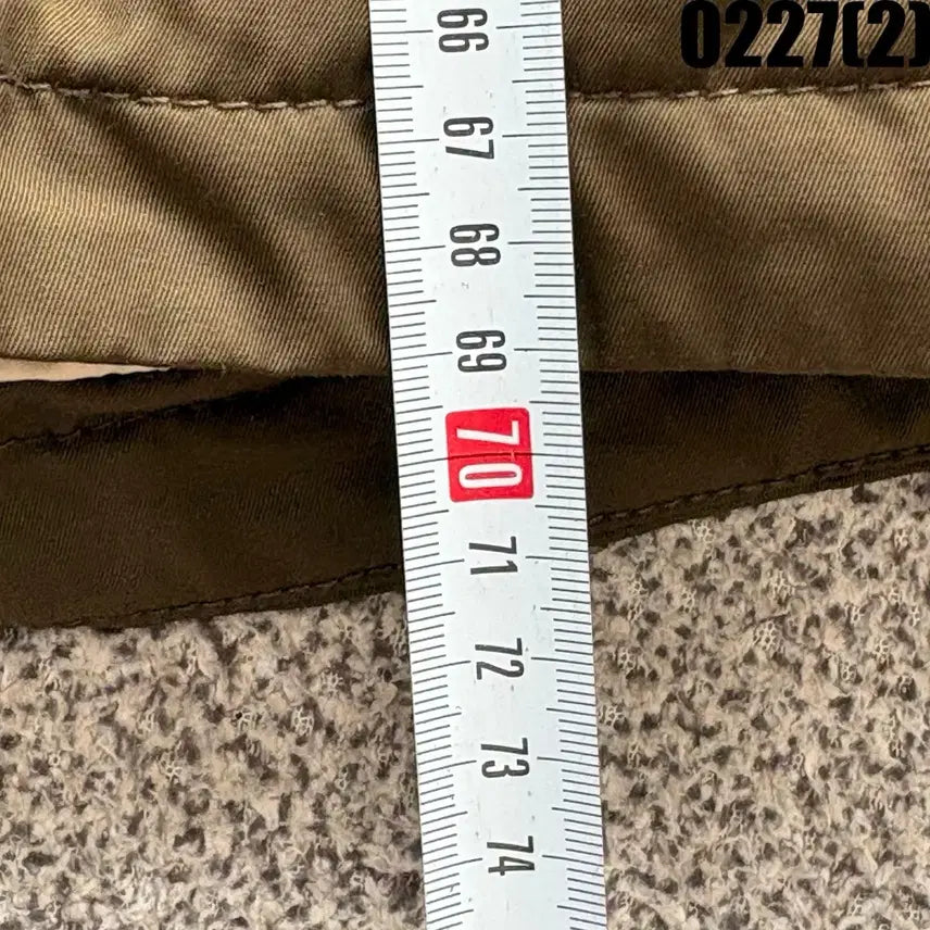 [BUNJANG] ZARA Khaki Faux Fur Hooded Padded Jumper / 자라 카키색 퍼 후드 패딩 점퍼 XS