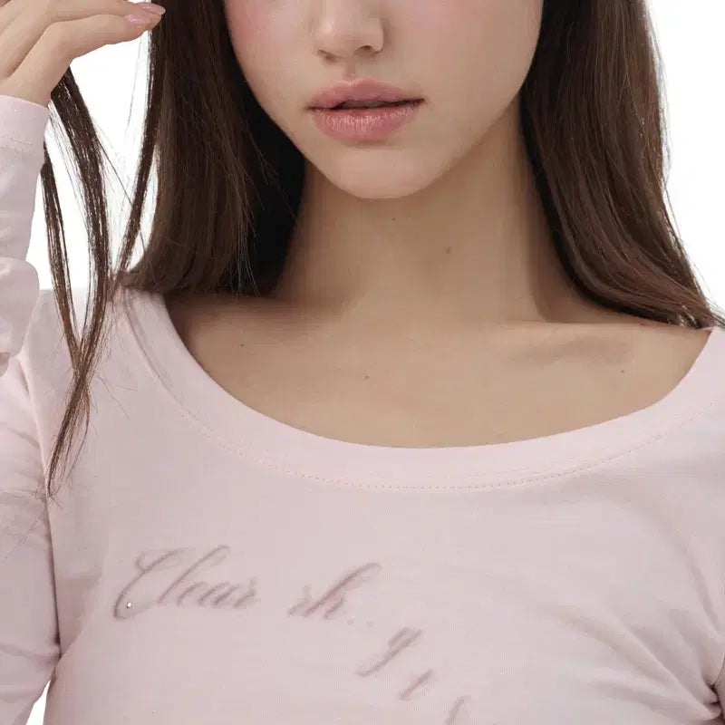 [BUNJANG] Clichy Clear My Rhythm Top Pink / (3.21까지할인)클리시어 Clear my rhythm top Pink