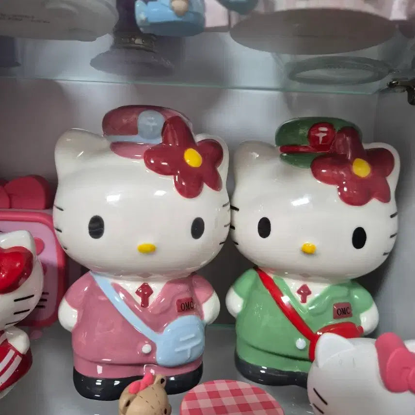 [BUNJANG] Kitty Piggy Bank Ceramic Figurine / 키티 저금통