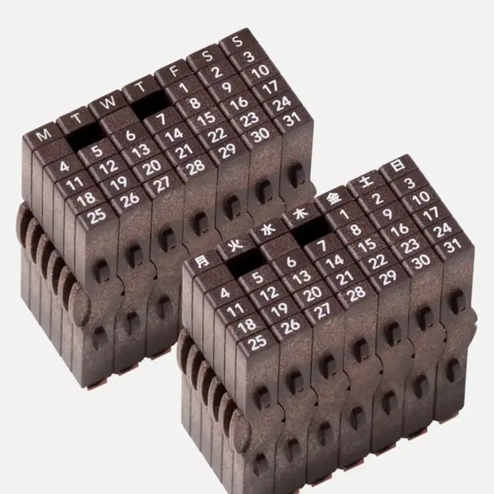 [BUNJANG] Shachihata Calendar Connection Stamp / 사치하타 달력 연결 스탬프