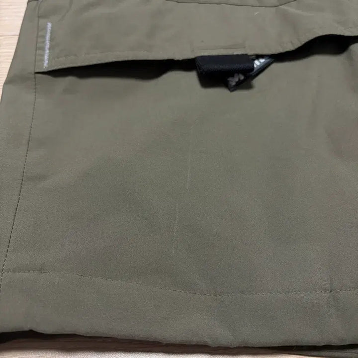 [BUNJANG] Millet Gore-Tex Khaki Brown Two-Way Windbreaker Jacket / MILLET 밀레 고어텍스 카키 브라운 투웨이 바람막이 자켓