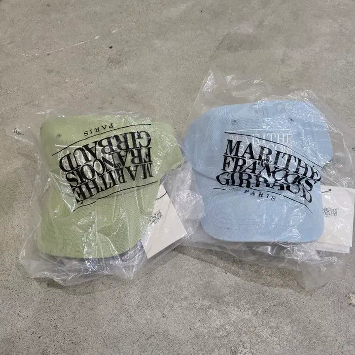 [BUNJANG] Marithe Francois Girbaud Ball Cap / 마리떼 프랑소와 저자드 볼캡 그린/블루. 개당가격