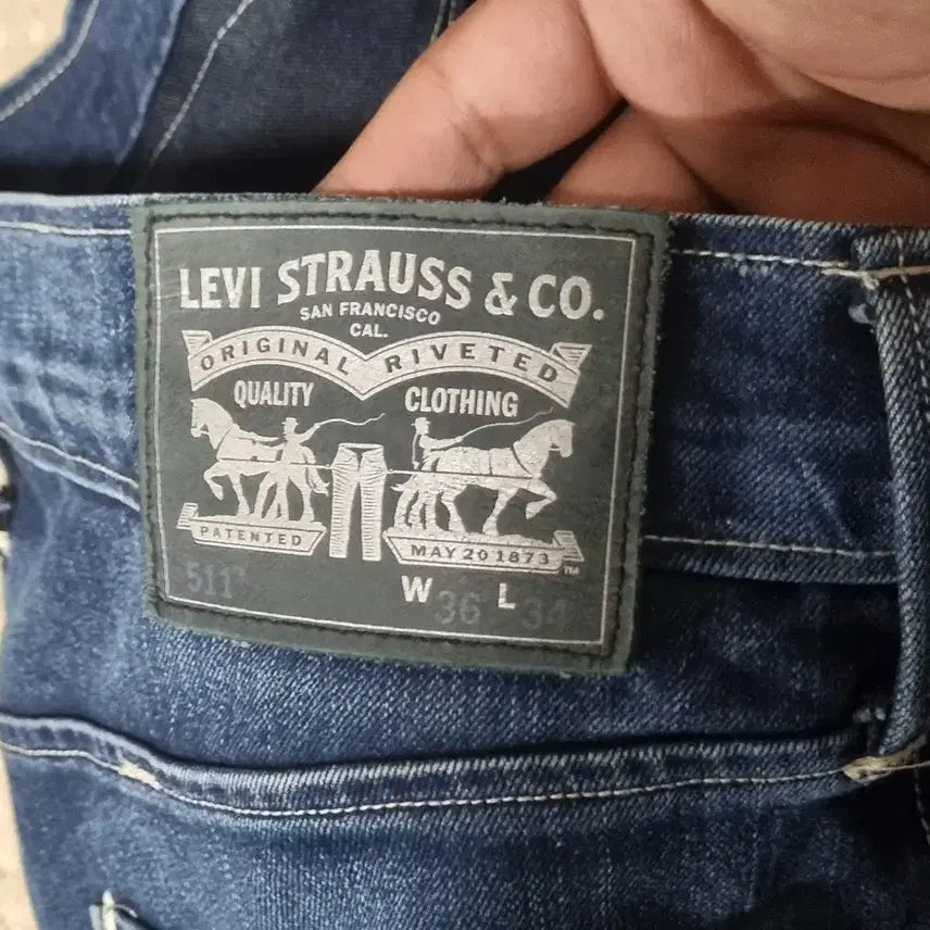 [BUNJANG] Levi's 511 Washed Jeans / (34) 리바이스 511 워싱 청바지