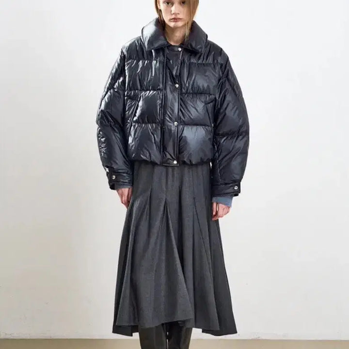 [BUNJANG] System 25FW Drawstring Goose Down Jumper / 한섬 25fw신상 시스템 드로우스트링 구스다운 점퍼 55