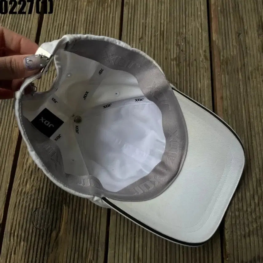 [BUNJANG] JDX White Ball Cap / JDX 화이트 볼캡 모자