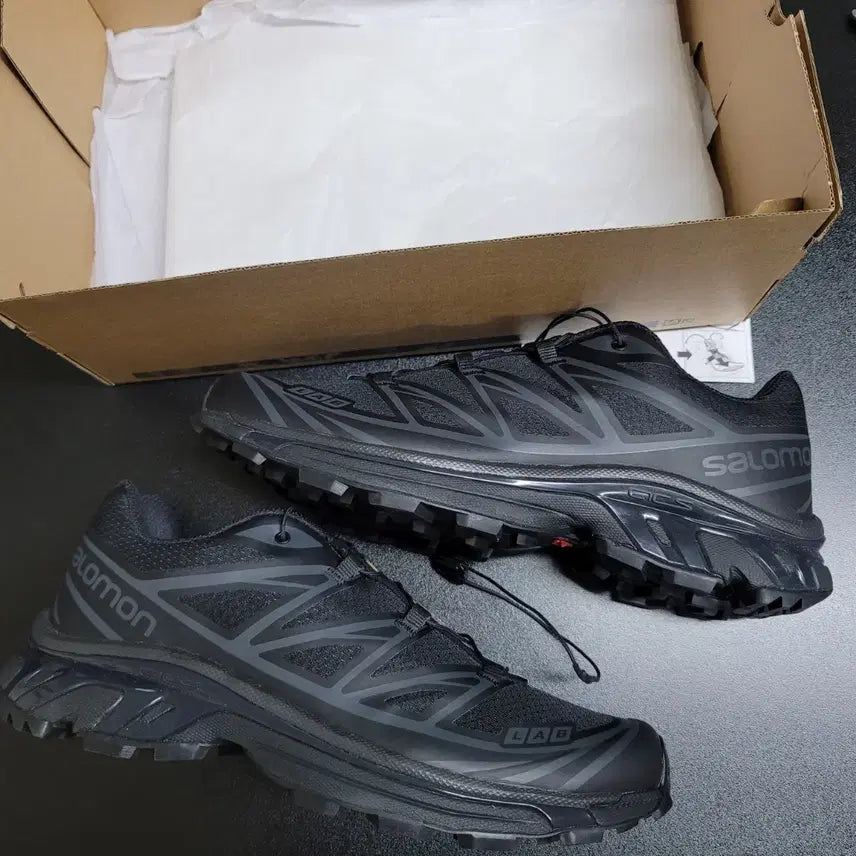 [BUNJANG] Salomon XT-6 ADV Black Sneakers / [280] 살로몬/XT-6 ADV 블랙